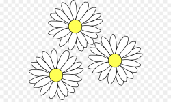 Black And White Flower clipart - Flower, Daisy, Leaf ...