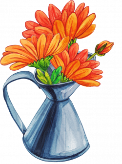 Vase Cartoon Flower bouquet - Daisy Vase 1053*1417 transprent Png ...