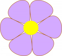 Clipart flower purple - Clipart Collection | Purple flower no ...