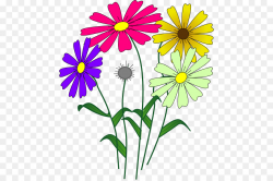 Floral Flower Background clipart - Flower, Daisy ...