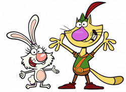 Nature Cat Fred and Daisy transparent PNG - StickPNG