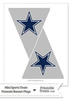 Dallas Cowboys Mini Pennant Banner Flags from ...