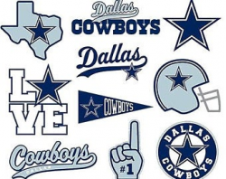 Interesting Dallas Cowboys Logo Clip Art Sumptuous Design ...