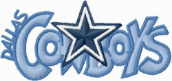 Dallas Cowboys Logo Free embroidery design | Embroidery ...