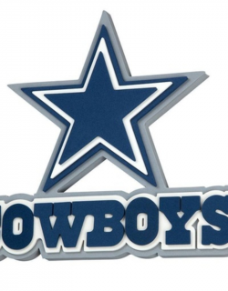Dallas Cowboys 3D Foam Logo Sign - Font