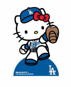 Los Angeles Dodgers on | Pinterest | Hello kitty, Kitty and Dodgers