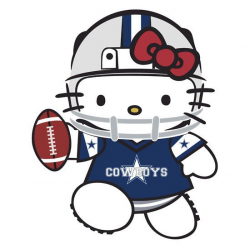 Hello Kitty Dallas Cowboys | Dallas Cowboys | Dallas cowboys ...