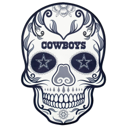 NFL Dallas Cowboys Outdoor Skull Graphic- Large