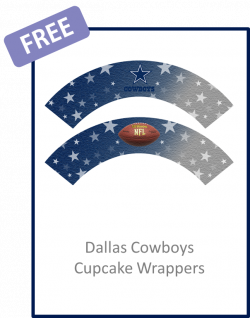 Dallas Cowboys Cupcake Wrappers - FREE PDF Download | Printables ...