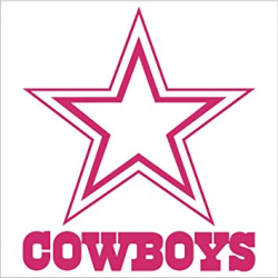 Dallas Cowboys NFL Window Sticker Decal (6