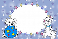 101 Dalmatians Free Printable Photo Frames. | Oh My Fiesta! in english