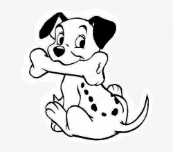 Ftedogs Dog Disney 101 Dalmatians Dalmatians - Clipart Black ...
