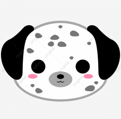 Cute Dalmatian Head, Dog, Puppy, Head PNG Transparent ...