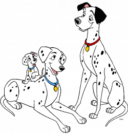 Pongo, Perdita and Puppies Clip Art | Disney Clip Art Galore