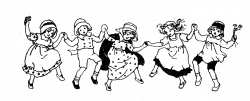 Inspirational Of Children Dancing Clipart Black And White | Letters ...