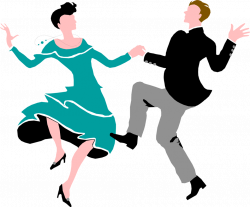 Dancing Couple | Free Stock Photo | Illustration of a couple dancing ...