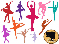 Dancer, Ballet, Modern Dance, Clipart, SVG, Vector, ai,png, eps, png, dxf,  Template,Overlays, Silhouettes
