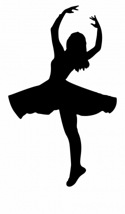Dancer Clipart Female Dancer - Dance Silhouette, Transparent ...