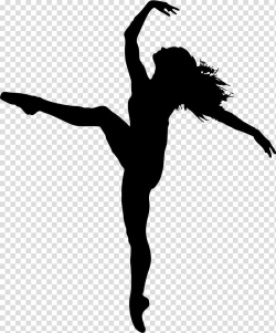 Woman silhouette, Jazz dance Silhouette Ballet Dancer ...