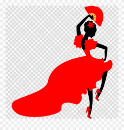 Clipart Resolution 2060*2304 - Flamenco Dancers Spain ...