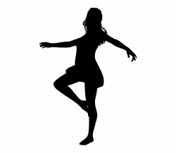 Dance Dancer Dancing Female Girl Silhouette Woman - Woman ...