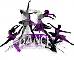 4 Dancers Logo. Line Art, EPS file, Vector and jpeg, png ...
