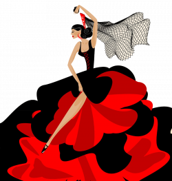 Flamenco Dance Royalty-free Poster - Dancing Women 950*1000 ...