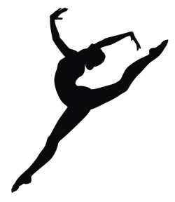 Free Leaping Dancer Silhouette, Download Free Clip Art, Free ...