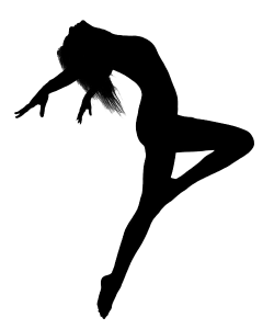 Modern dance Silhouette Ballet Dancer Clip art - dancer png ...