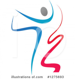 Ribbon Dancer Clipart #1275693 - Illustration by Vector ...