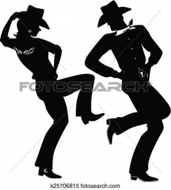 Cowboy dance Clipart | Craft Ideas | Dancing clipart ...