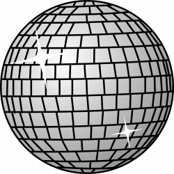 Clipart - Disco ball