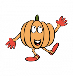 28+ Collection of Dancing Pumpkin Clipart | High quality, free ...