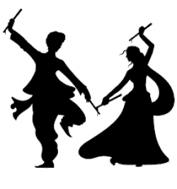 Image result for garba dancing pose outline | CNC in 2019 ...