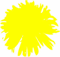 Yellow Dandelion Clip Art at Clker.com - vector clip art online ...