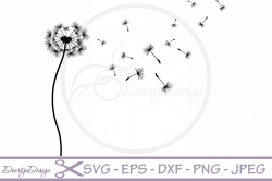 Dandelion SVG cutting files