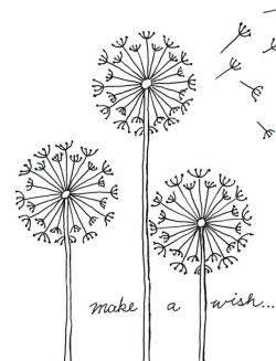 Draw a Dandelion | zentangle tutorial | Drawings, Dandelion ...