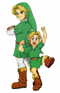 The Personality of Link: Oot/MM Link by SiscoCentral1915 on DeviantArt