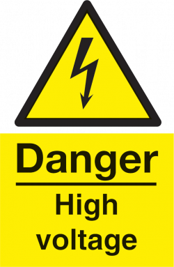 High Voltage Transparent PNG Image | Web Icons PNG