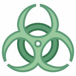 Biohazard Clipart Icon