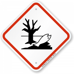 Global Harmonized System Dangerous For Environment Sign, SKU: GHS ...