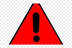 Danger Clipart Warning Sign - Red Warning Sign Transparent ...