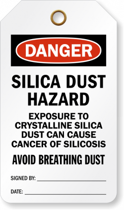 Silica Hazard Signs - MySafetySign.com