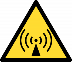 File:Radio waves hazard symbol.svg - Wikimedia Commons