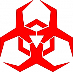 Pbcrichton Malware Hazard Symbol Red Clip Art at Clker.com - vector ...