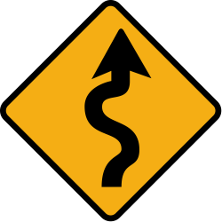 File:Diamond road sign dangerous bends.svg - Wikimedia Commons