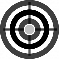 Grey Target Clip Art at Clker.com - vector clip art online, royalty ...