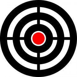 Clipart - Zielscheibe target aim