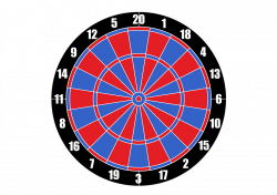 Dart Board Graphic Group (60+)