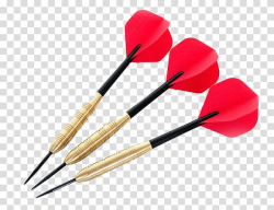 Darts Game, Three red darts transparent background PNG ...